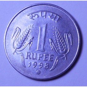 INDIA 1 Rupee 1998 N