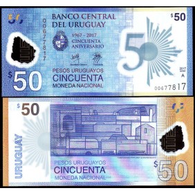 URUGUAY 50 Pesos 2017...