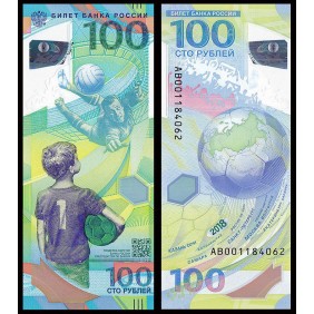 RUSSIA 100 Rubles 2018...