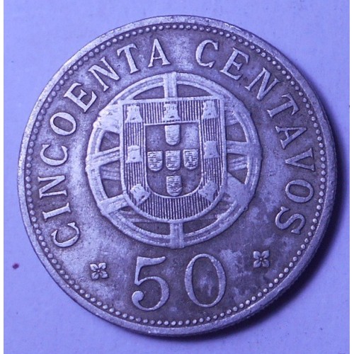 ANGOLA 50 Centavos 1927