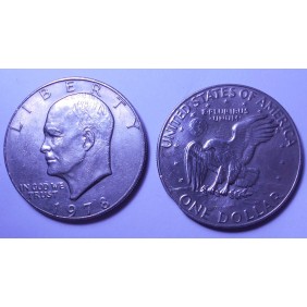 USA 1 Dollar Eisenhower 1978