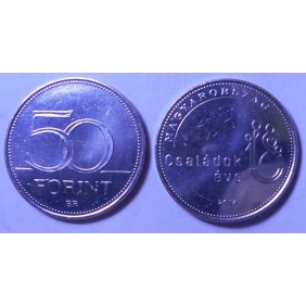 HUNGARY 50 Forint 2018 Year...