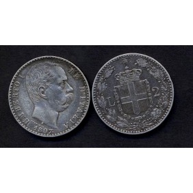 2 Lire 1897 AG