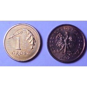 POLAND 1 Grosz 1992