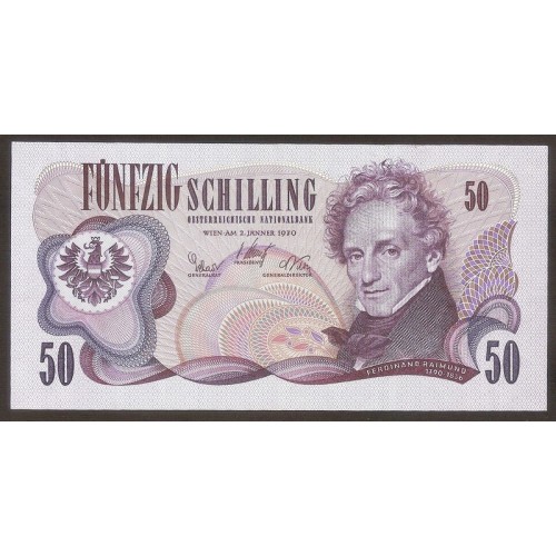 AUSTRIA 50 Schilling 1970