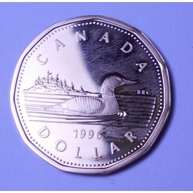 CANADA 1 Dollar 1996 PROOF