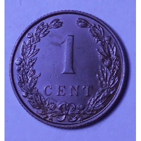 NETHERLANDS 1 Cent 1907