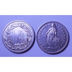 SWITZERLAND 1 Franc 1978