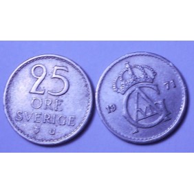 SWEDEN 25 Ore 1971