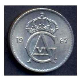 SWEDEN 25 Ore 1967