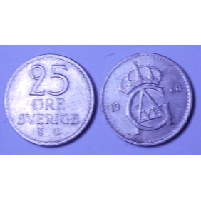 SWEDEN 25 Ore 1968