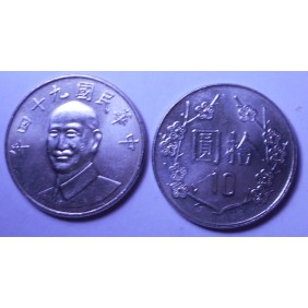 TAIWAN 10 Yuan 2005