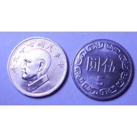 TAIWAN 5 Yuan 2007