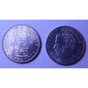 SWEDEN 1 Krona 1973