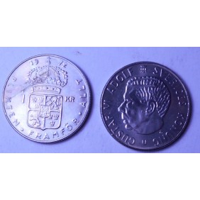SWEDEN 1 Krona 1972