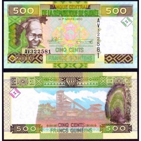 GUINEA 500 Francs 2017