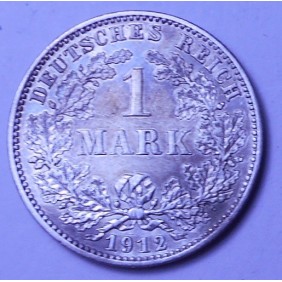 GERMANY EMPIRE 1 Mark 1912E AG