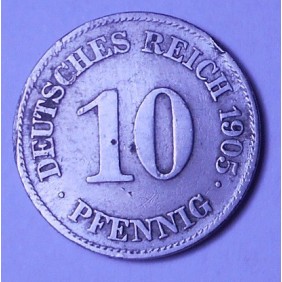 GERMANY EMPIRE 10 Pfennig...