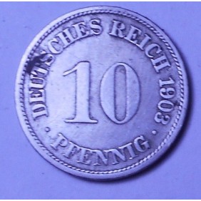GERMANY EMPIRE 10 Pfennig...