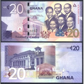 GHANA 20 Cedis 2017