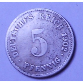 GERMANY EMPIRE 5 Pfennig...