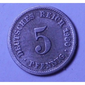 GERMANY EMPIRE 5 Pfennig...
