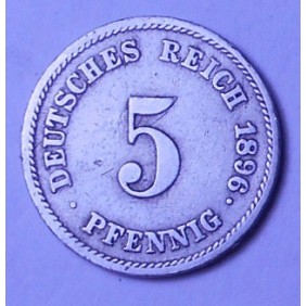 GERMANY EMPIRE 5 Pfennig...