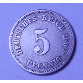 GERMANY EMPIRE 5 Pfennig...