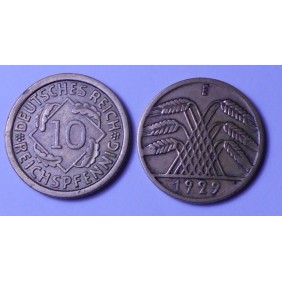 GERMANY WEIMAR REPUBLIC 10...