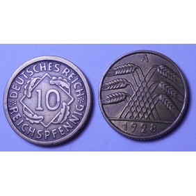 GERMANY WEIMAR REPUBLIC 10...