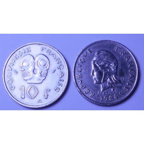 FRENCH POLYNESIA 10 Francs...