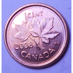 CANADA 1 Cent 2008