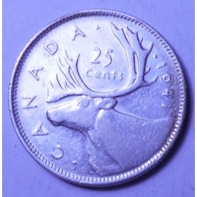 CANADA 25 Cents 1941 AG...