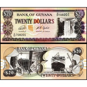 GUYANA 20 Dollars 2018