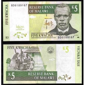 MALAWI 5 Kwacha 2005