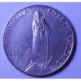 VATICANO 1 Lira 1939