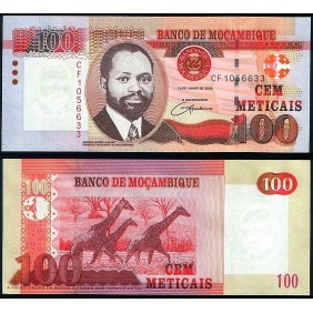 MOZAMBIQUE 100 Meticais 2006