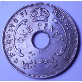 BRITISH WEST AFRICA 1 Penny...