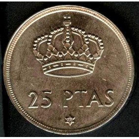 SPAIN 25 Pesetas 1975 (78)