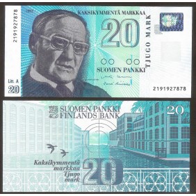 FINLAND 20 Markkaa 1993