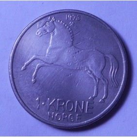 NORWAY 1 Krone 1973
