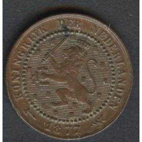 NETHERLANDS 1 Cent 1877 KM...