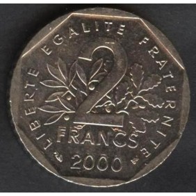 FRANCE 2 Francs 2000
