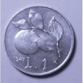 1 Lira 1947 FDC