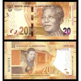 SOUTH AFRICA 20 Rand 2018...
