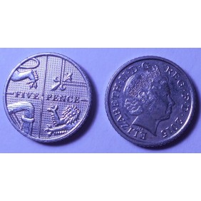 GREAT BRITAIN 5 Pence 2015