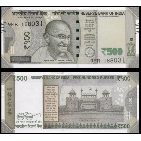 INDIA 500 Rupees 2017...