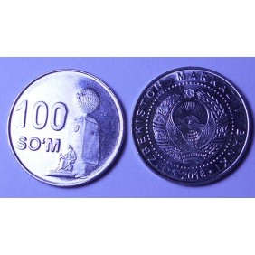 UZBEKISTAN 100 Som 2018
