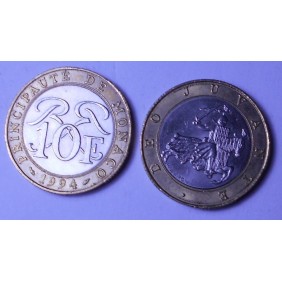 MONACO 10 Francs 1994