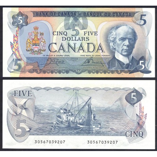 CANADA 5 Dollars 1979